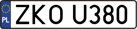 ZKOU380