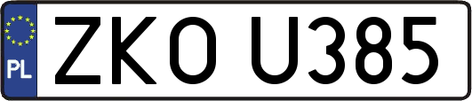 ZKOU385