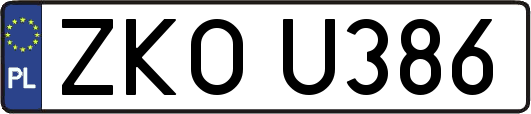 ZKOU386