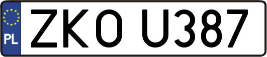 ZKOU387