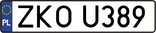 ZKOU389
