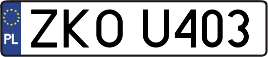 ZKOU403