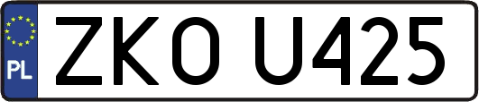 ZKOU425
