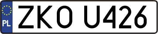 ZKOU426