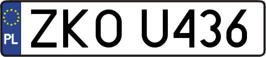 ZKOU436