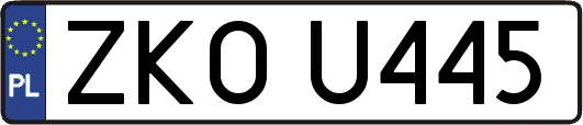 ZKOU445
