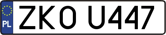 ZKOU447