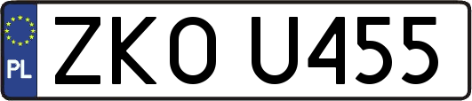 ZKOU455