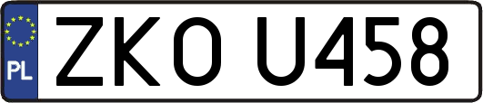 ZKOU458