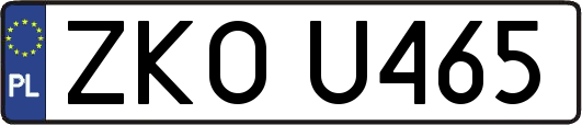 ZKOU465