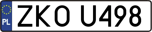 ZKOU498