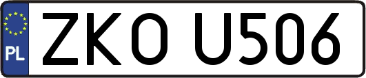 ZKOU506