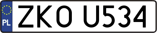 ZKOU534