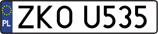 ZKOU535
