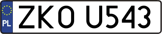 ZKOU543