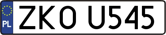 ZKOU545