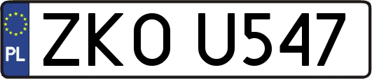 ZKOU547