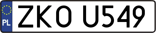 ZKOU549