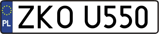 ZKOU550