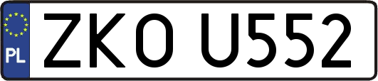 ZKOU552