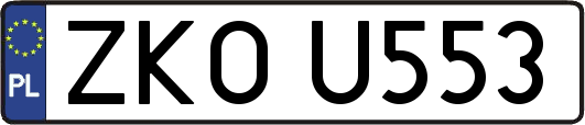 ZKOU553