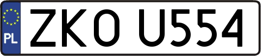 ZKOU554