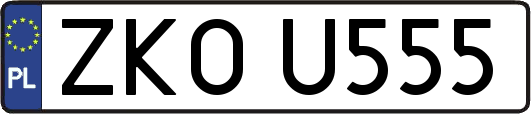 ZKOU555