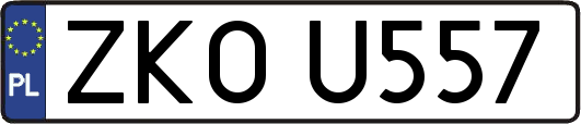 ZKOU557
