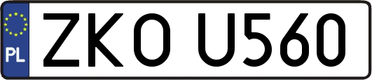 ZKOU560