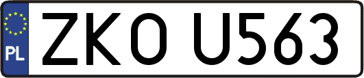 ZKOU563