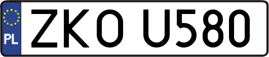 ZKOU580