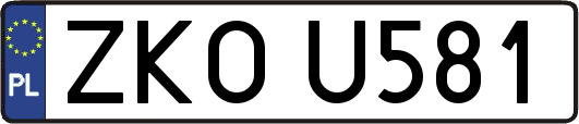 ZKOU581