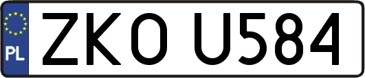 ZKOU584