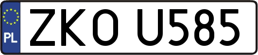 ZKOU585