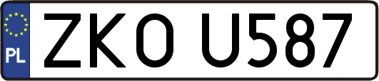 ZKOU587