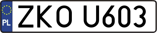 ZKOU603