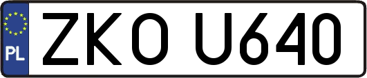 ZKOU640