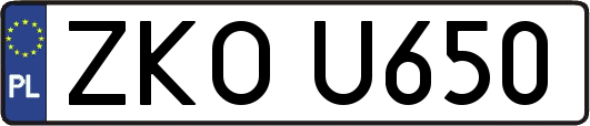 ZKOU650