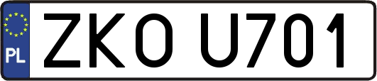 ZKOU701