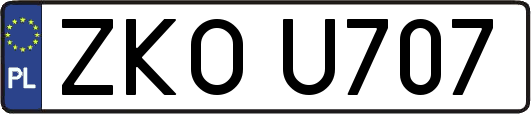 ZKOU707