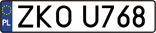 ZKOU768