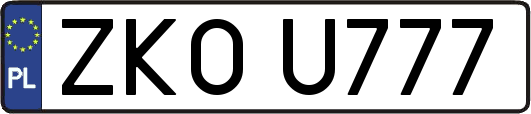 ZKOU777