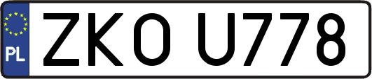 ZKOU778