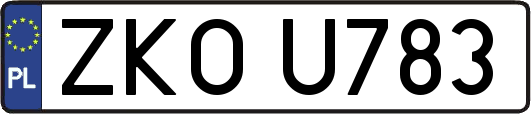 ZKOU783