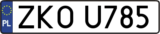 ZKOU785