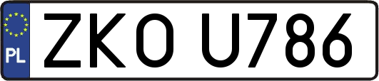 ZKOU786