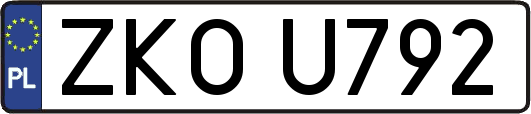 ZKOU792