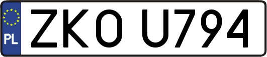 ZKOU794
