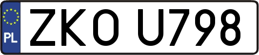 ZKOU798