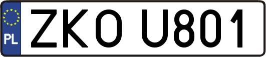 ZKOU801